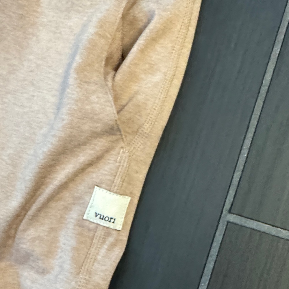 Vuori Dusty Pink Jogger Track Pants - Picture 2 of 3